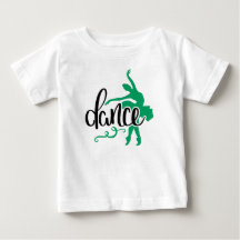 Dança Preta / Bailarina de Ponta de Shamrock Verde