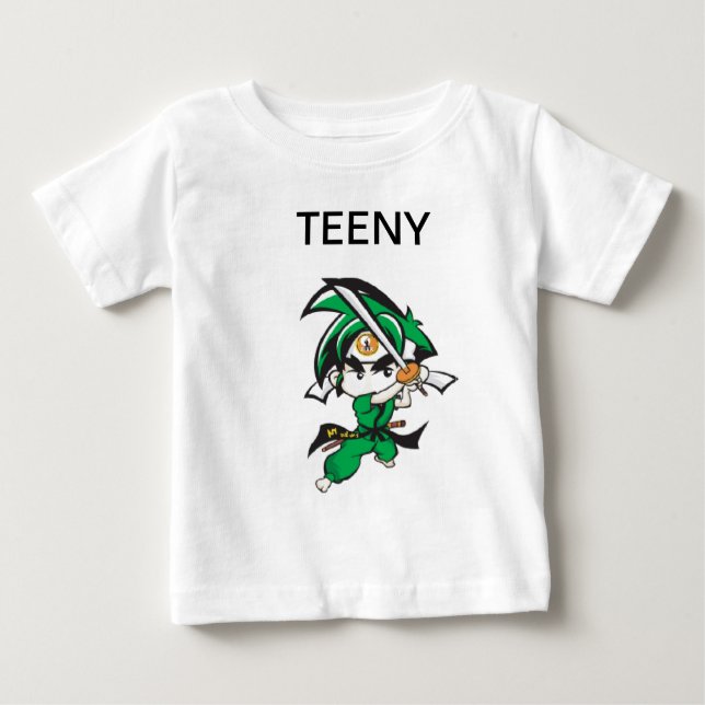 Camiseta Para Bebê De "T pequeno Heeney" (Frente)
