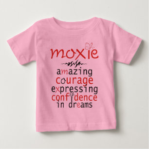 Camiseta Para Bebê Definição do Moxie