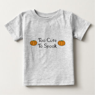 Camiseta Para Bebê Demasiado bonito ao susto