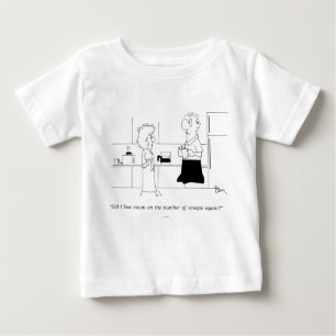 Camiseta Para Bebê Demasiado café