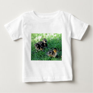 Camiseta Para Bebê Desfile de Duckings
