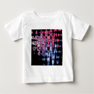 Camiseta Para Bebê Design de aquarelas
