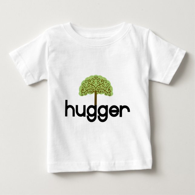 Camiseta Para Bebê Design original do abraço da árvore! (Frente)