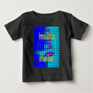Camiseta Para Bebê Design Tecido Africano: Uma Torção Francesa