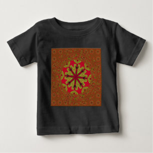 Camiseta Para Bebê Design tradicional africano