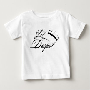Camiseta Para Bebê Déspota de Lil