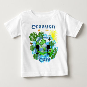 Camiseta Para Bebê Deus é Verde~PRÊMIO vencedor do TBA... - Personali