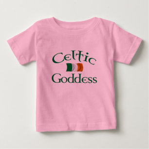 Camiseta Para Bebê Deusa celta