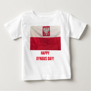 CAMISETA PARA BEBÊ DIA FELIZ DE DYNGUS
