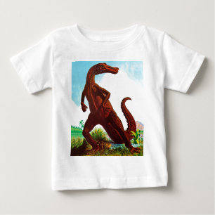 Camiseta Para Bebê Dinossauro do Hadrosaurus