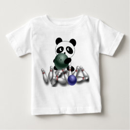 Camiseta Para Bebê Divertimento da boliche