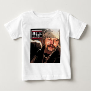 CAMISETA PARA BEBÊ DJ CHRIS DIABLO - RASTA