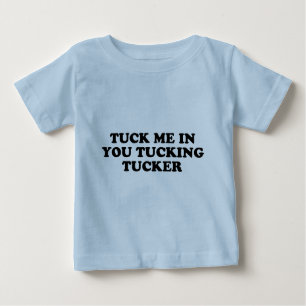 Camiseta Para Bebê Dobre-me você que dobra Tucker