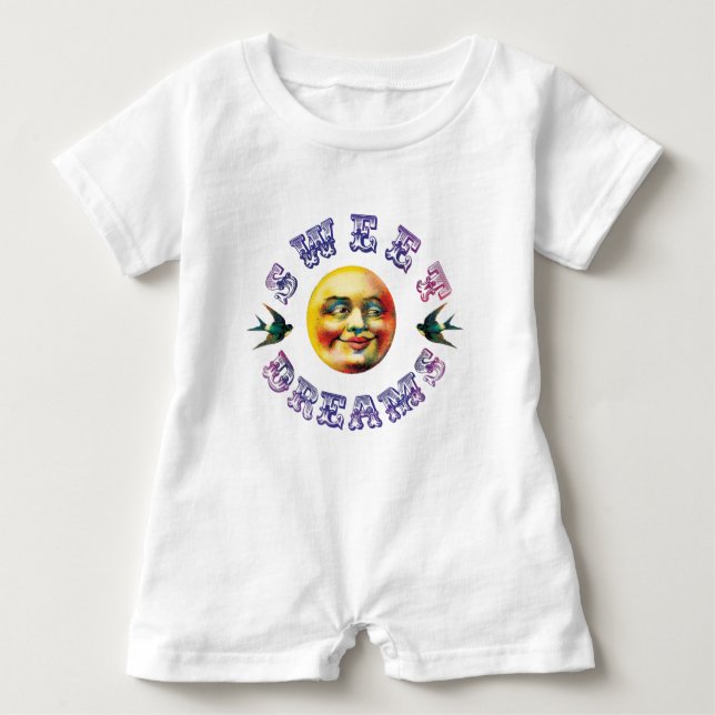 Camiseta Para Bebê Doces Sonhos (Frente)