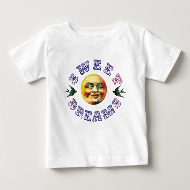 Camiseta Para Bebê Doces Sonhos (Frente)