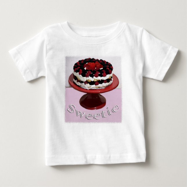 Camiseta Para Bebê Docinho (Frente)