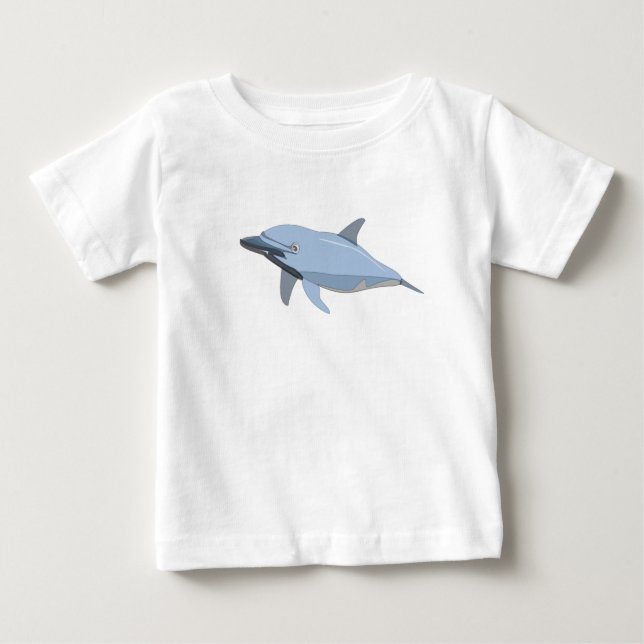 Camiseta Para Bebê Dolphin Baby Tee (Frente)