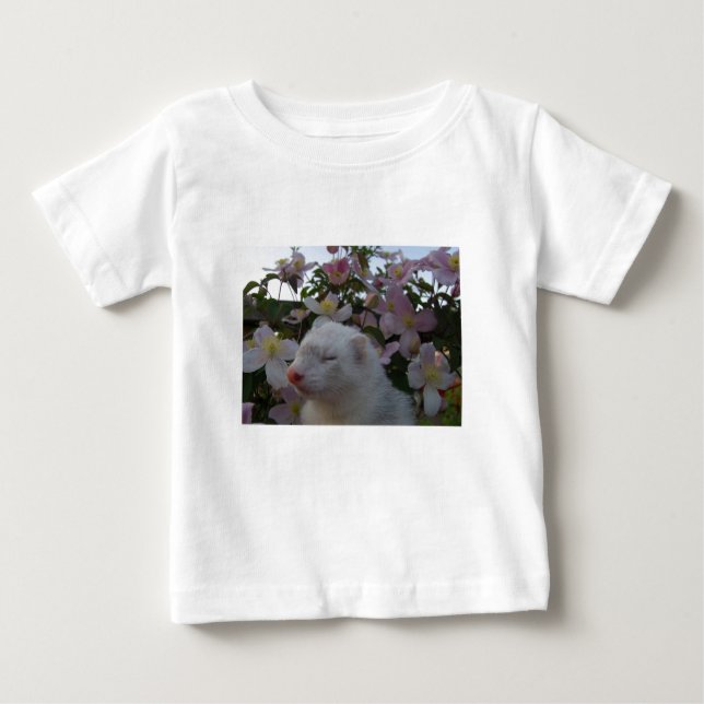 Camiseta Para Bebê Doninha pequena (Frente)
