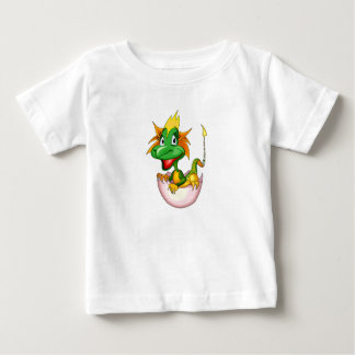 Camiseta Para Bebê Dragão bonito do bebê da fantasia