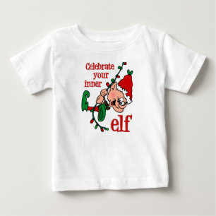 Camiseta Para Bebê Duende interno