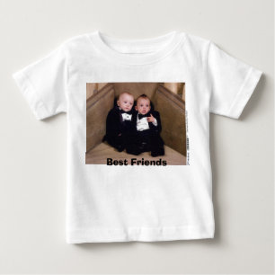 Camiseta Para Bebê dylan-dan, melhores amigos