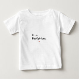 Camiseta para Bebê e Criança Pequena com Grandes O