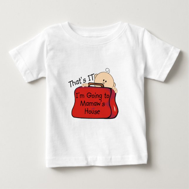 Camiseta Para Bebê É isso, Mamaw (Frente)