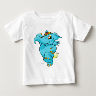 Camiseta Para Bebê Elephante Blue