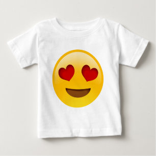 Camiseta Para Bebê Emoji
