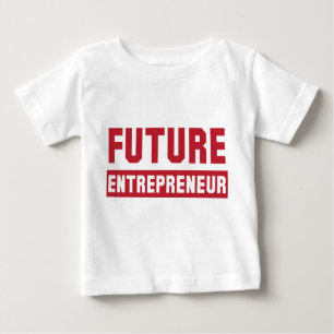 Camiseta Para Bebê Empresário futuro, empreendimento do empresário