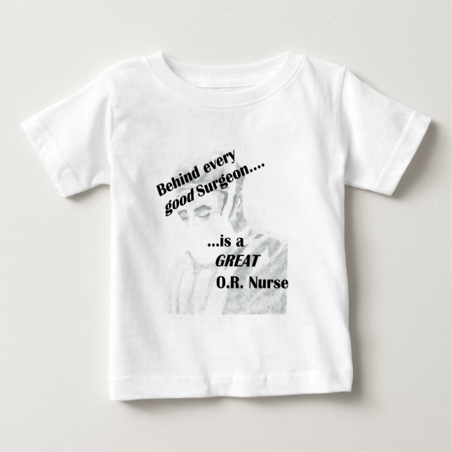 Camiseta Para Bebê Enfermeiro (Frente)