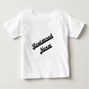 Camiseta Para Bebê Enfermeiro Registrado