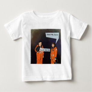 Camiseta Para Bebê Engraçado Eu Preciso do Meu Espaço