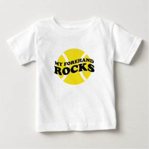 Camiseta Para Bebê Equipamento do tênis do bebê com dizer bonito do