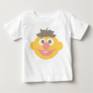 Camiseta Para Bebê Ernie Bolinhas Big Face