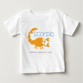 Camiseta Para Bebê Escorpião