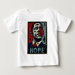 Camiseta Para Bebê Esperança 2 de Obama