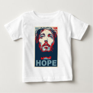 Camiseta Para Bebê Esperança do Jesus Cristo