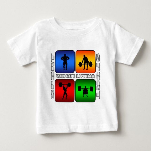 Camiseta Para Bebê Espetacular Levantamento (Frente)