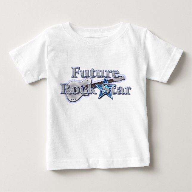 Camiseta Para Bebê estrela (Frente)