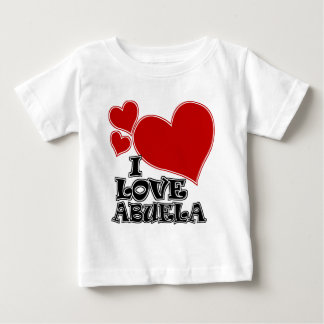 CAMISETA PARA BEBÊ EU AMO ABUELA