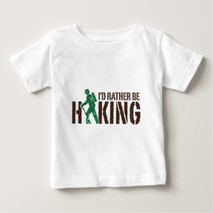 Camiseta Para Bebê Eu preferencialmente estaria caminhando