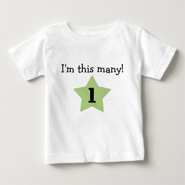 Camiseta Para Bebê Eu sou estes muitos! (Frente)