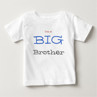 Camiseta Para Bebê Eu sou um big brother