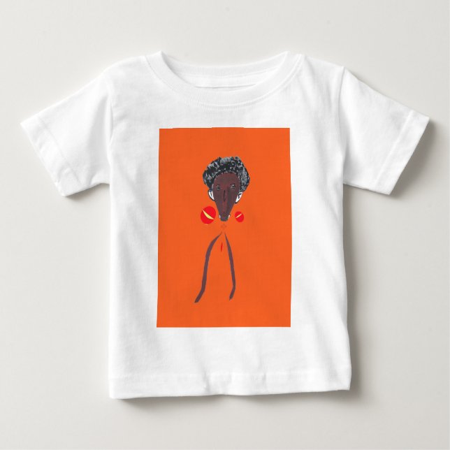 Camiseta Para Bebê Eu te amo Nakupenda Swahili (Frente)