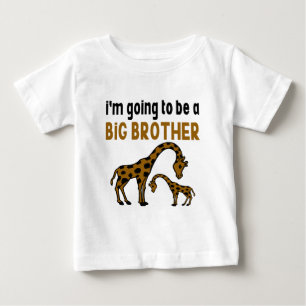 CAMISETA PARA BEBÊ EU VOU SER UM IRMÃO GRANDE