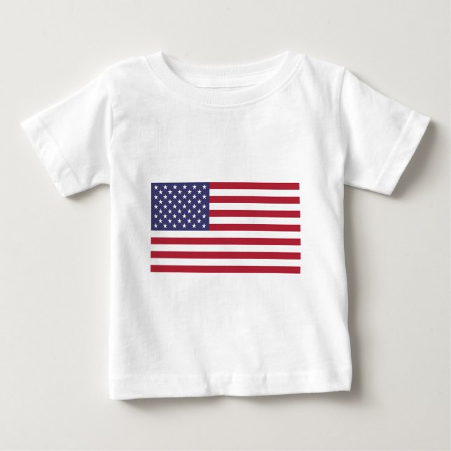 CAMISETA PARA BEBÊ EUA (Frente)