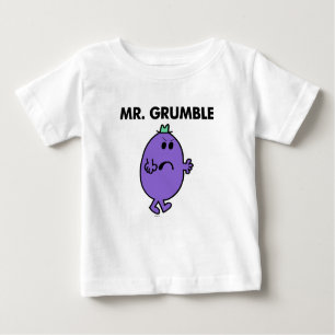 Camiseta Para Bebê Extremamente Infeliz Sr. Grumble