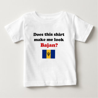 Camiseta Para Bebê Faça-me a criança de Bajan do olhar/roupa da